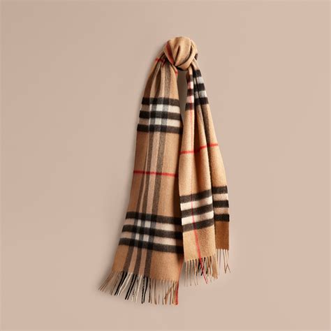 classic check cashmere scarf burberry|classic check burberry cashmere scarf.